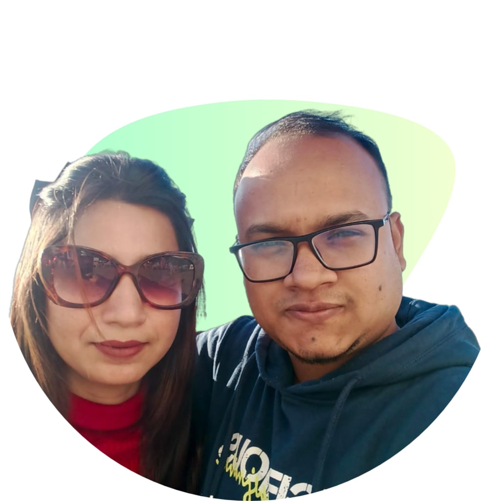 Mission and his wife
